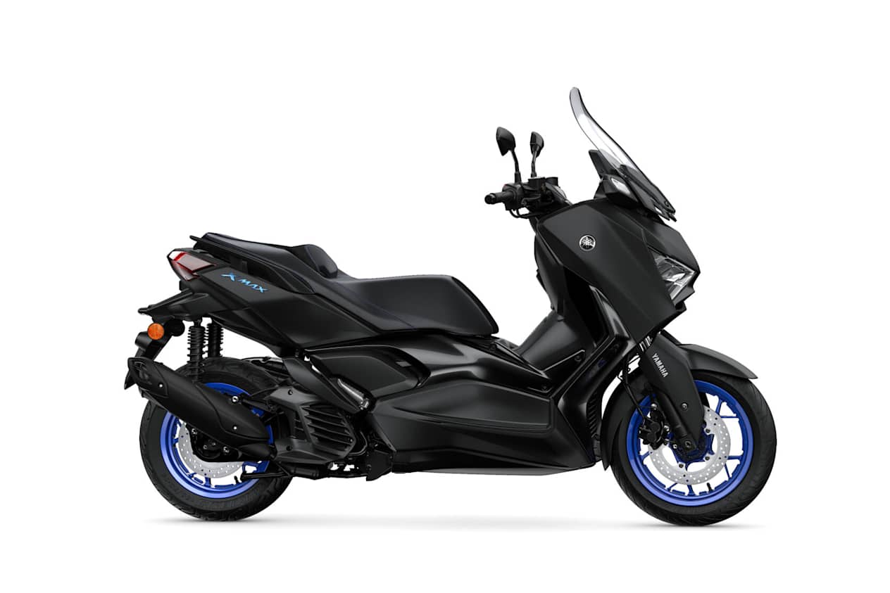 Yamaha XMAX 125 2025 Icon Black : profil
