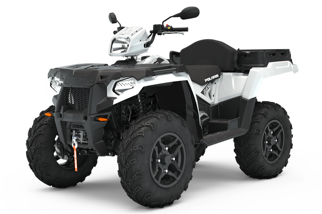 Polaris Sportsman X2 570 Nordic Pro 2023 : trois quarts avant