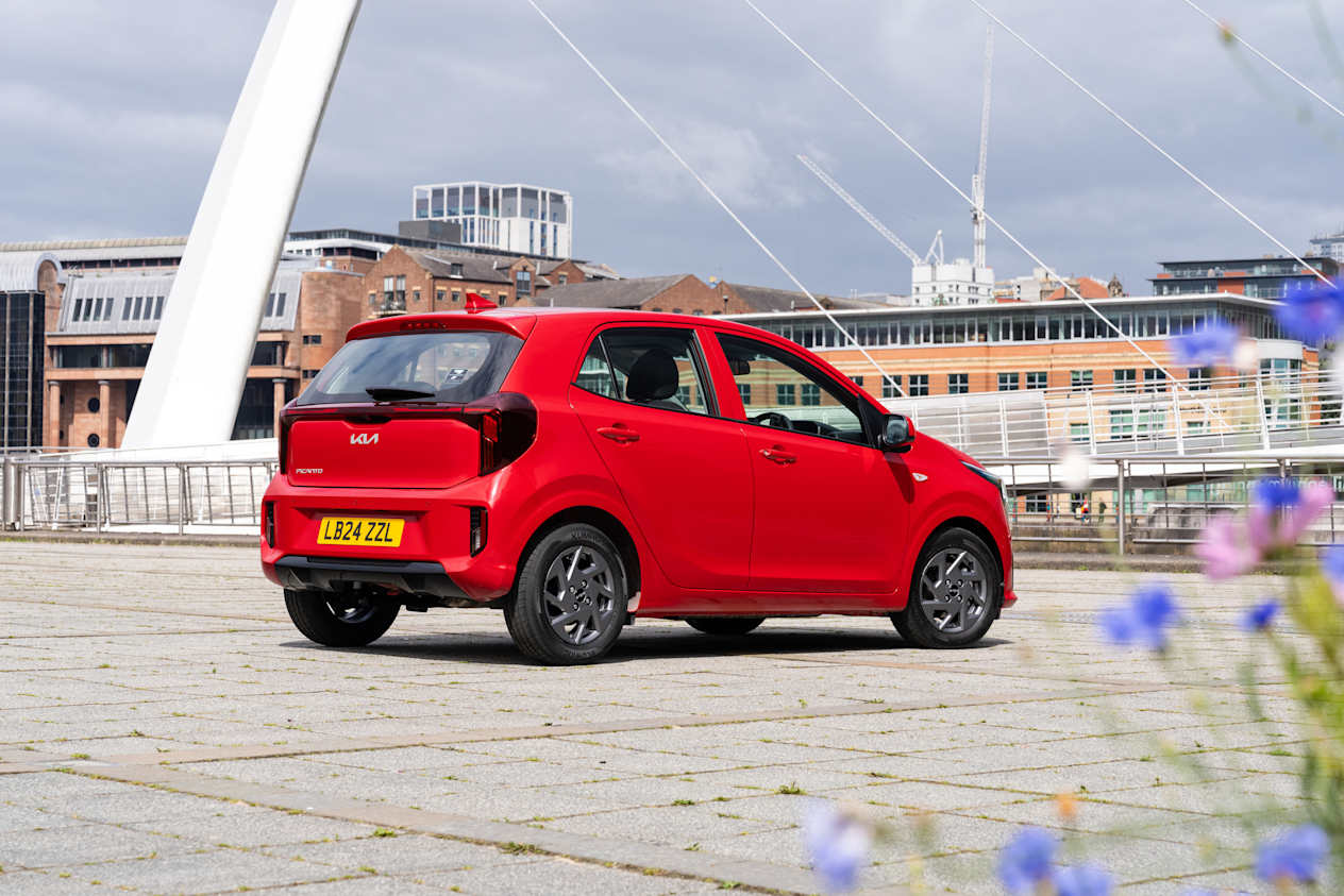 Kia Picanto rear and side