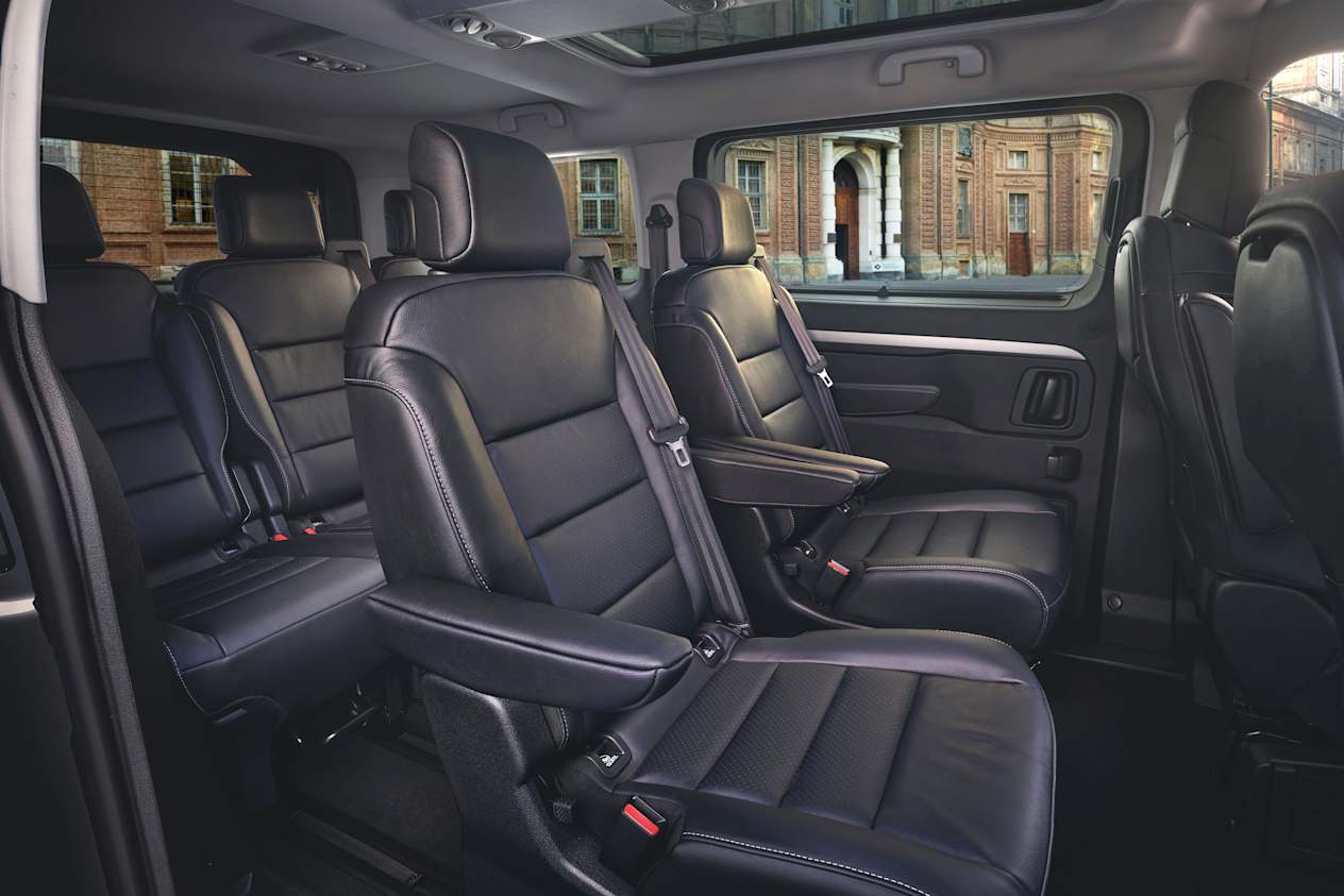 Fiat e-Ulysse : Configuration "Lounge" en configration 7 places standard