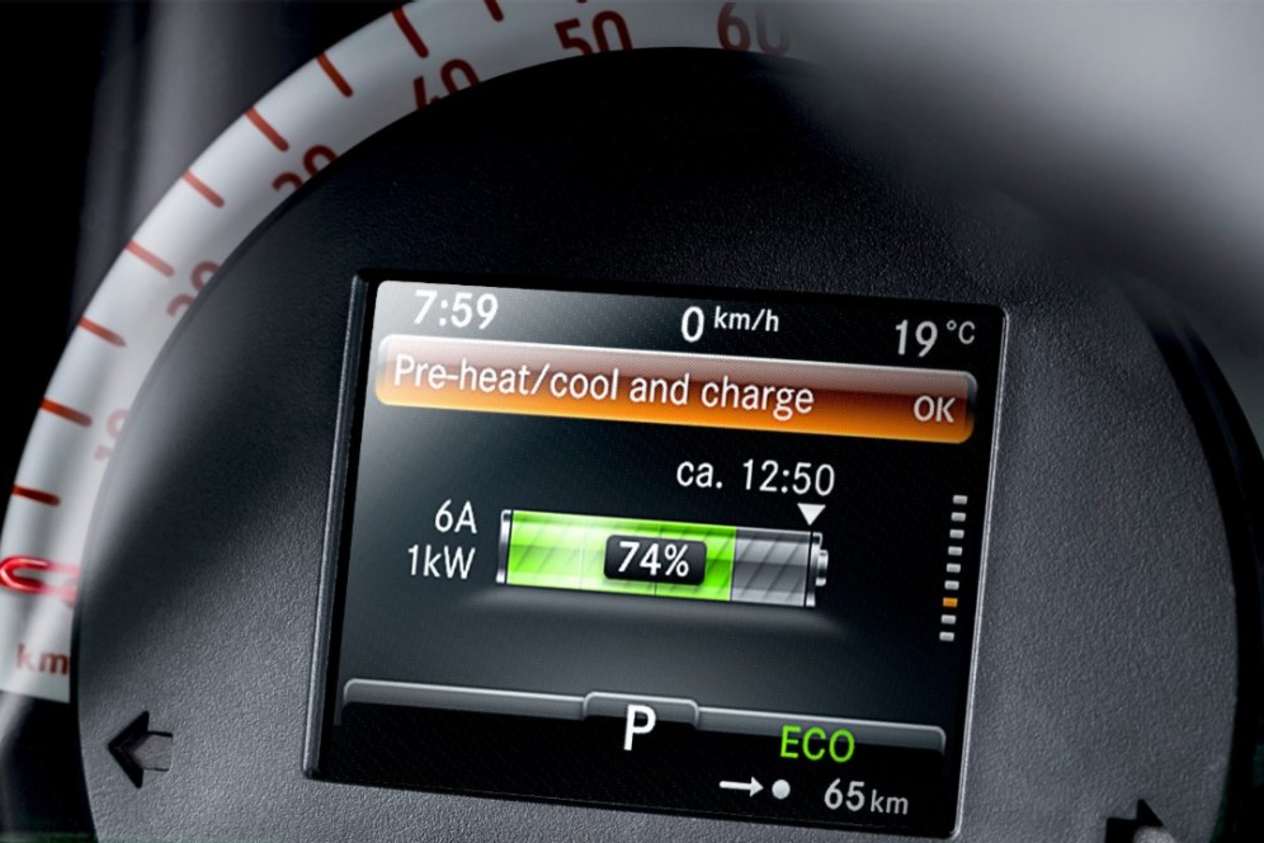 Smart EQ FortTwo Cabrio préclimatisation