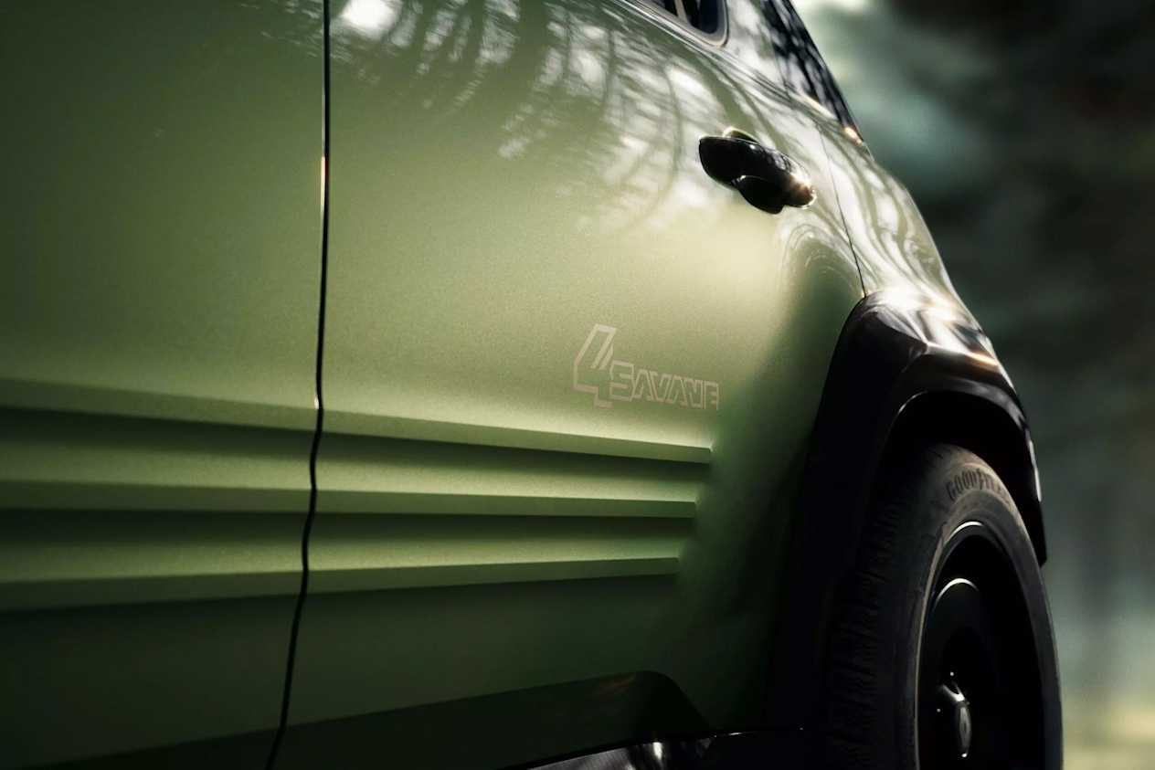 Renault 4 Savane 4x4 Concept exclusive Savane badge