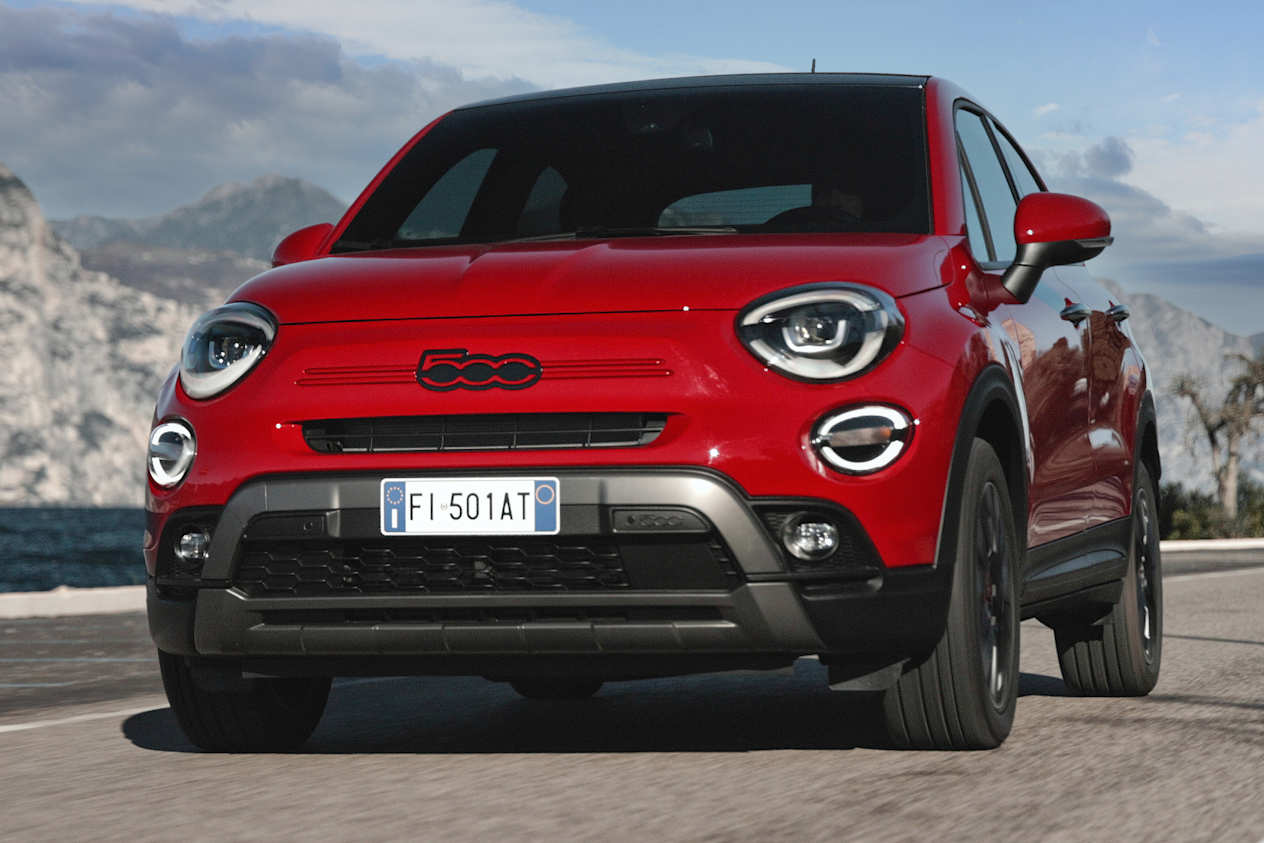 Fiat 500X Cross RED 2022 : face avant