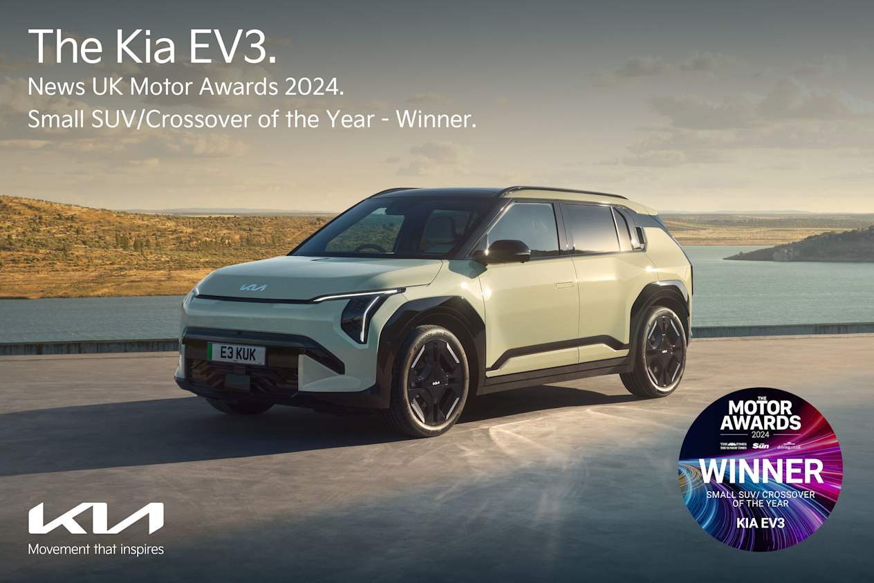 Kia wins EV3 car of the year awards