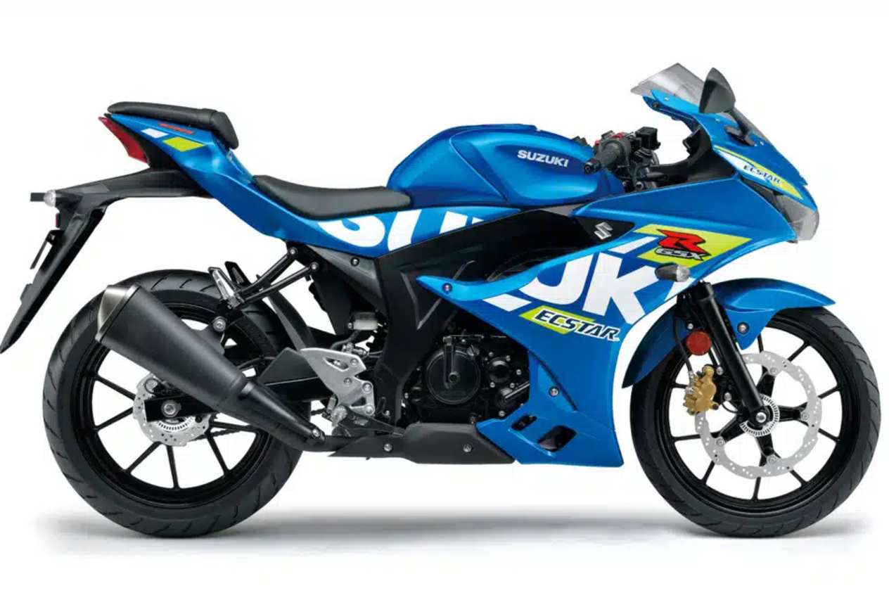 Suzuki GSX R125 bleu