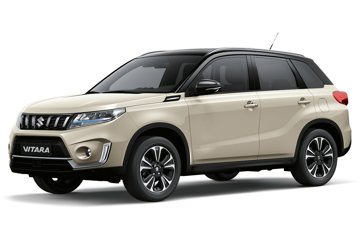 Cream Suzuki Vitara