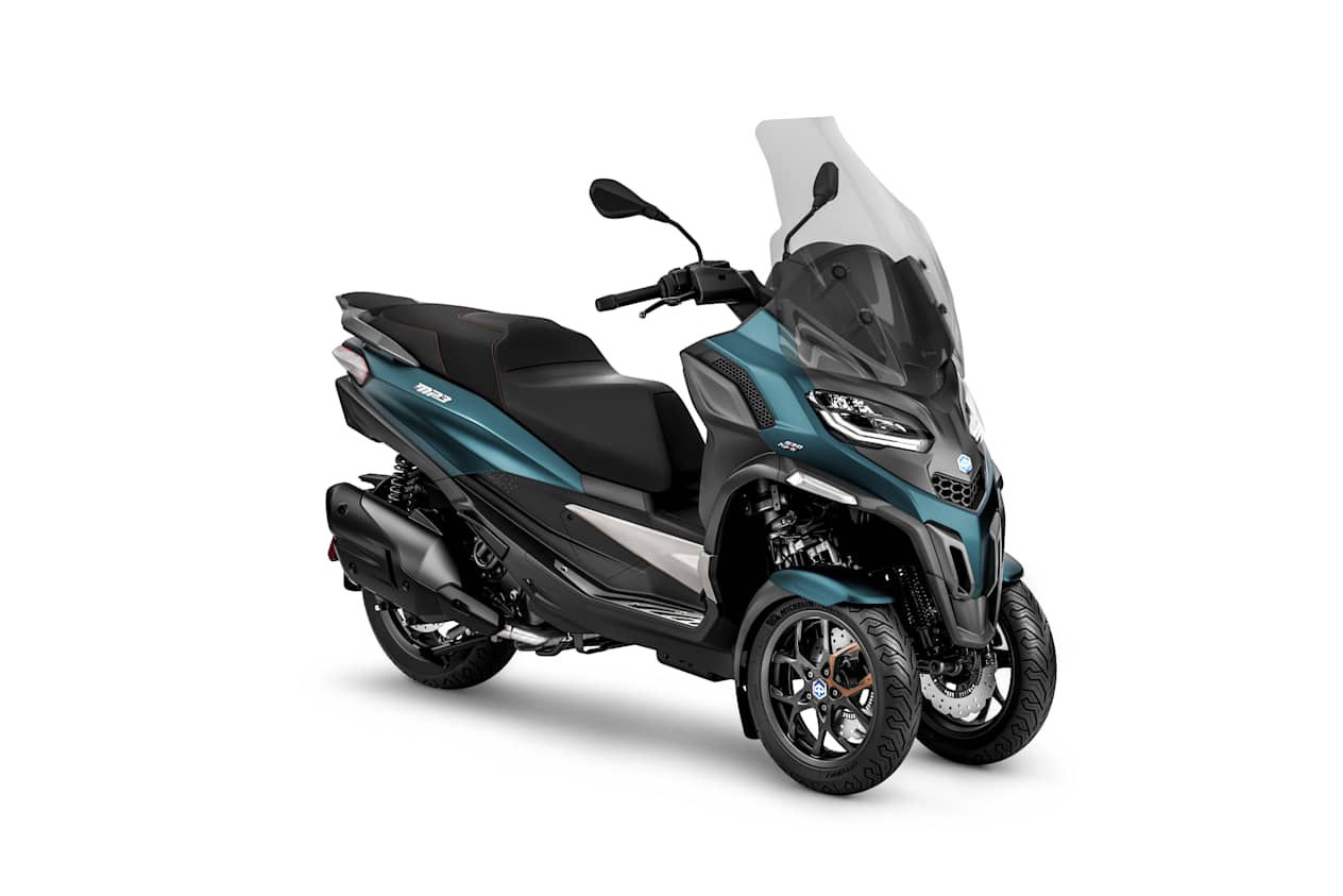 Piaggio MP3 530 Exclusive Blu Oxygen Matt