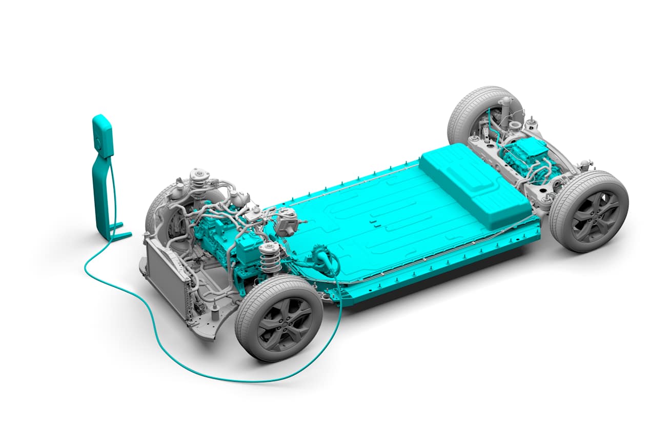 Image of a Ford Mustang Mach-E Battery Cut Out