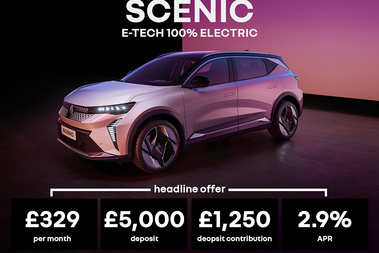 PCP: SCENIC E-TECH Electric Techno - £329 Per Month
