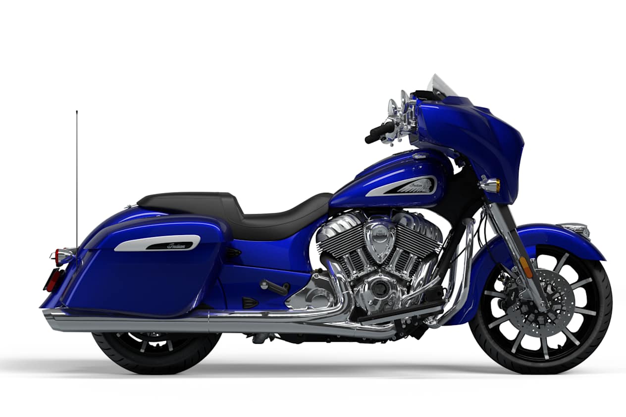 Indian Chieftain Limited 2024 Spirit Blue Metallic : profil