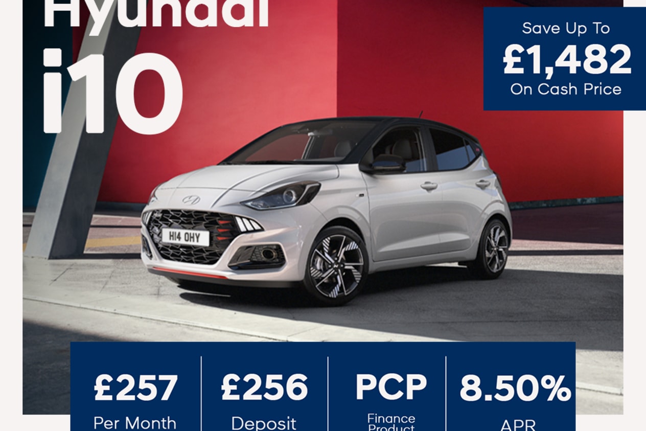 Low Payment PCP: i10 Advance - £190 Per Month
