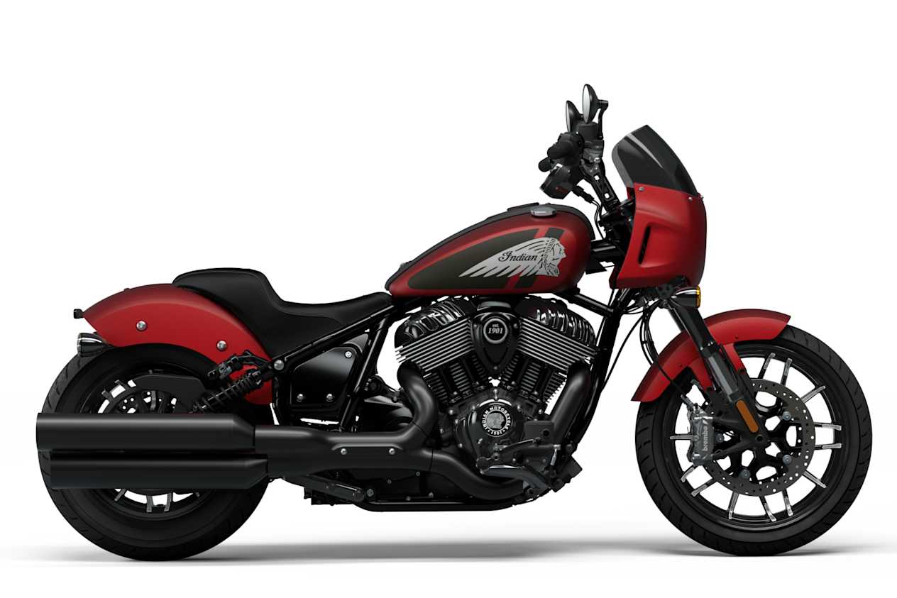 Indian Sport Chief 2025 Sunset Red : profil