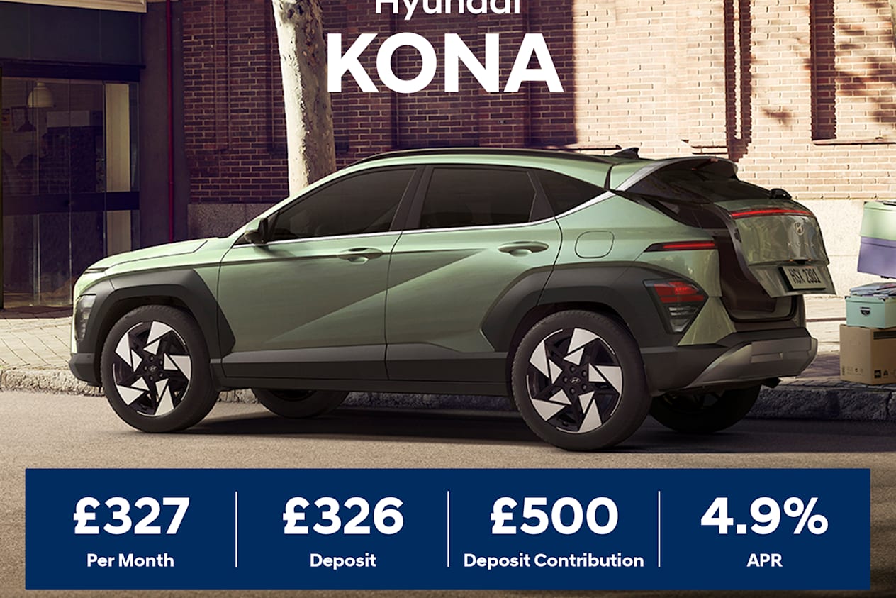 Low Deposit PCP: KONA Advance - £327 Per Month