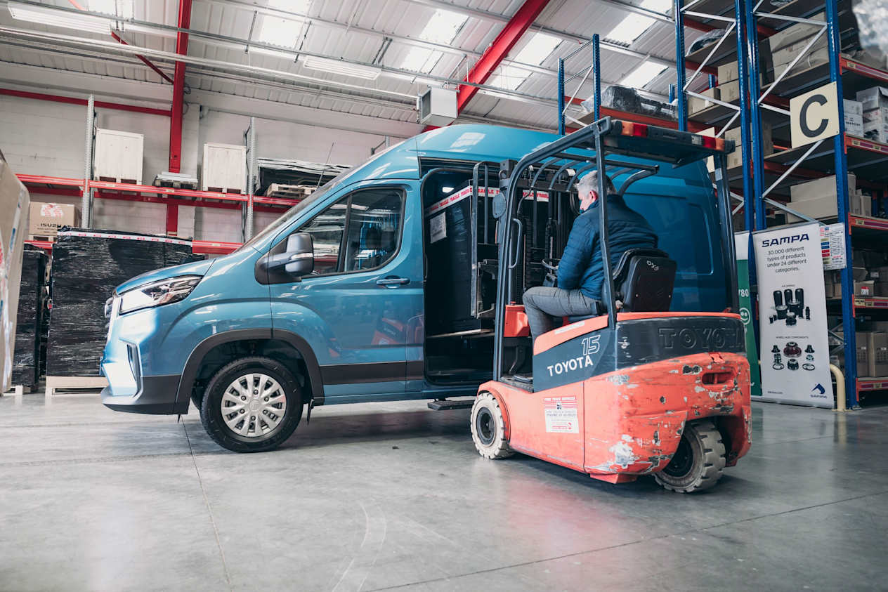 New Electric MAXUS Vans