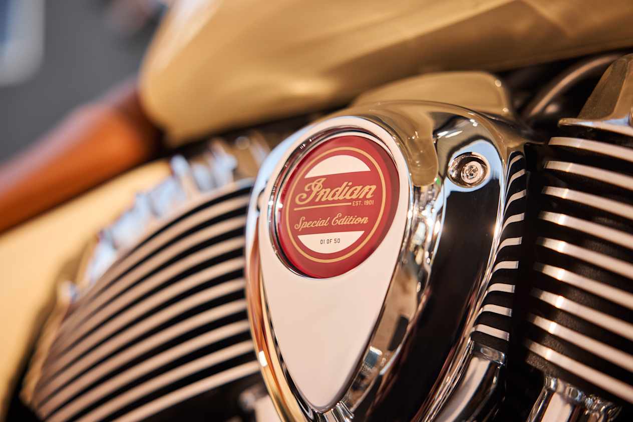 Indian Springfield Special Edition 2025 : détail moteur