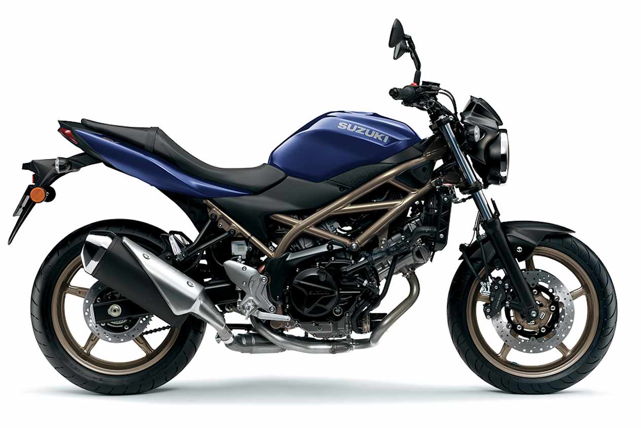 Suzuki SV650 bleu
