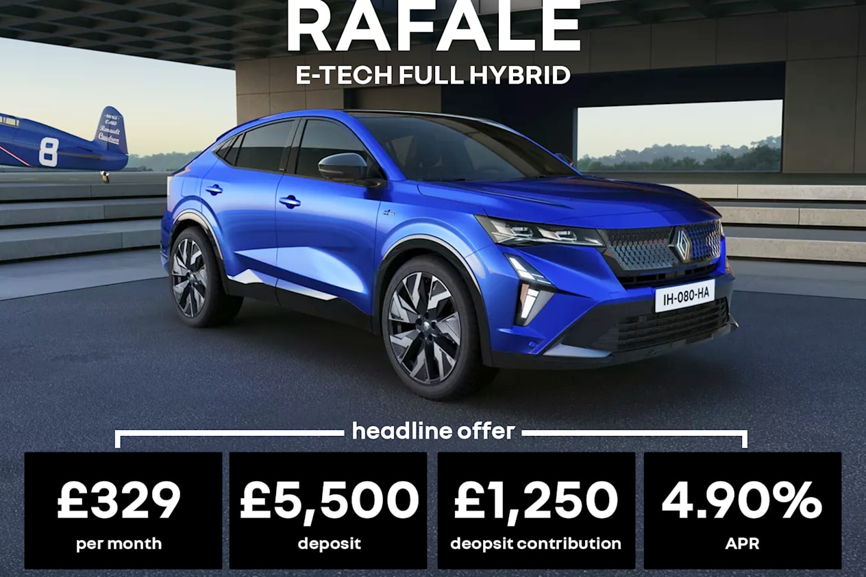 PCP: RAFALE E-TECH Techno - £329 Per Month