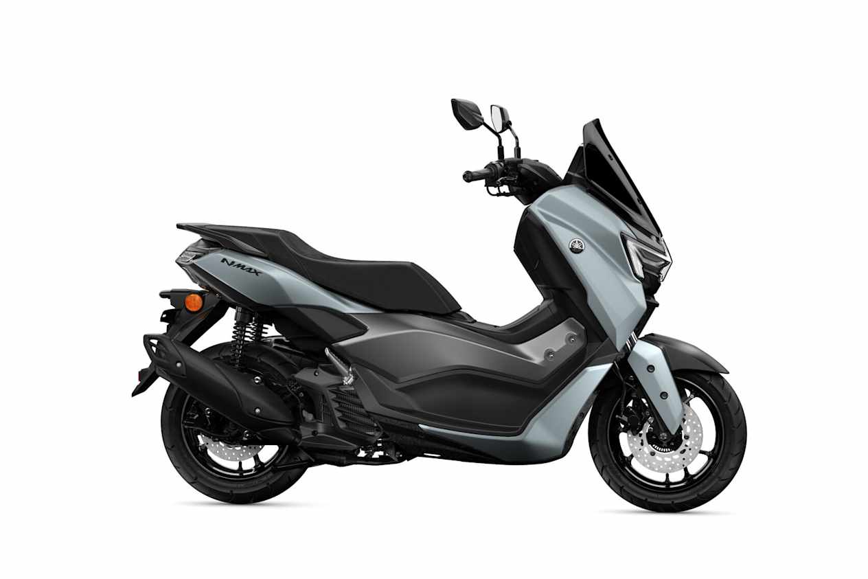 Yamaha NMAX 125 Tech Max 2025 Ceramic Grey : profil