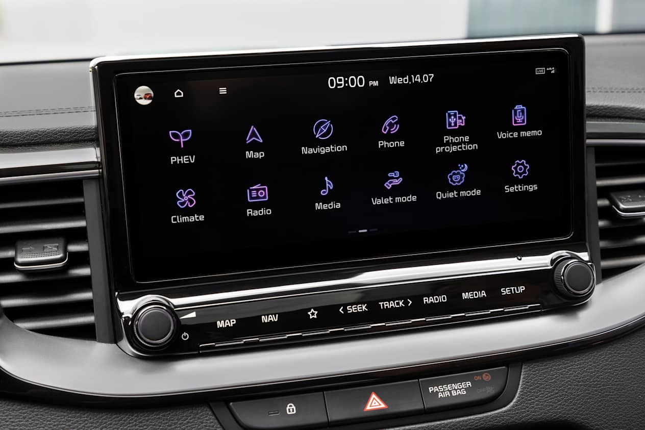 Kia ProCeed 2021 : écran tactile