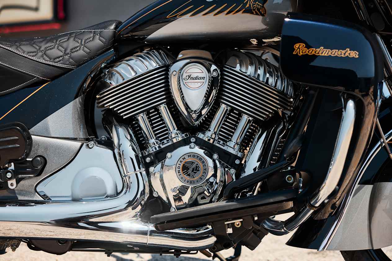Indian Roadmaster Elite 2025 : moteur