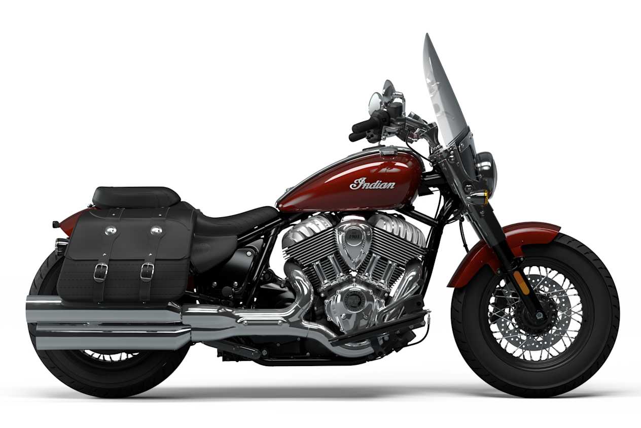 Indian Super Chief Limited 2025 Maroon Metallic Pearl : profil
