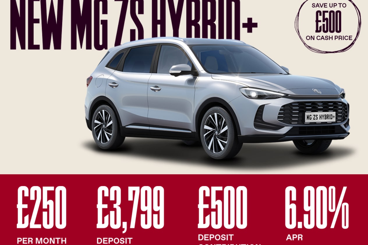 Low Payment PCP: MG ZS Hybrid+ SE Auto - £250 Per Month