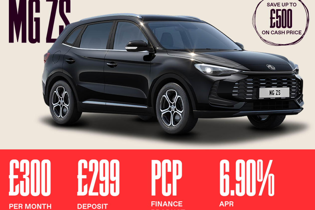 PCP: MG ZS SE - £300 Per Month