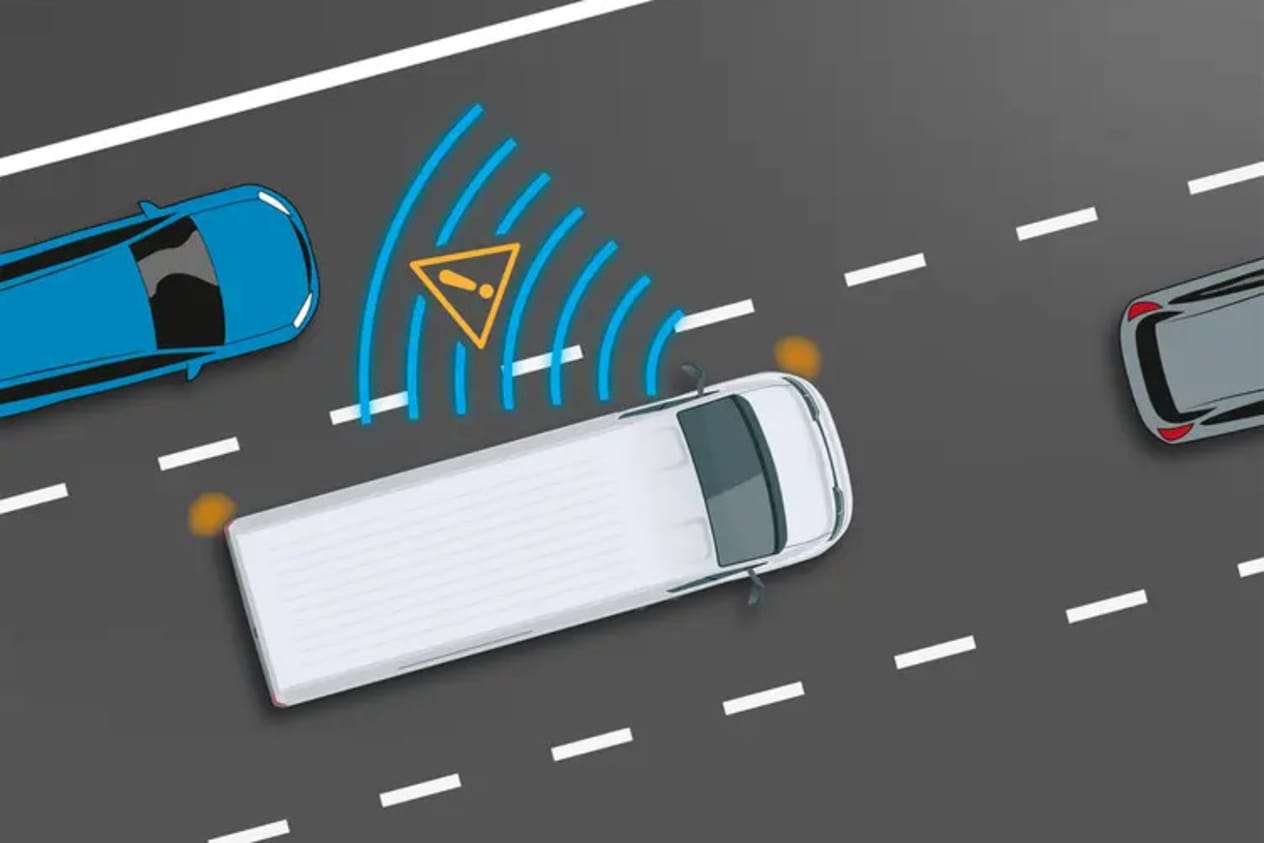 Maxus DELIVER 9 Lane Change Assist (LCA)