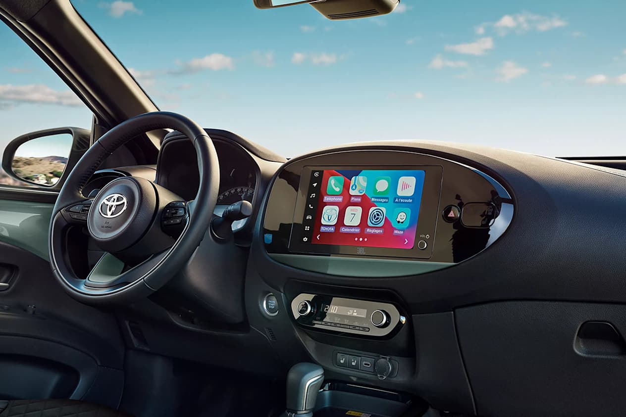 Toyota Aygo X 2022 : écran tactile centrale