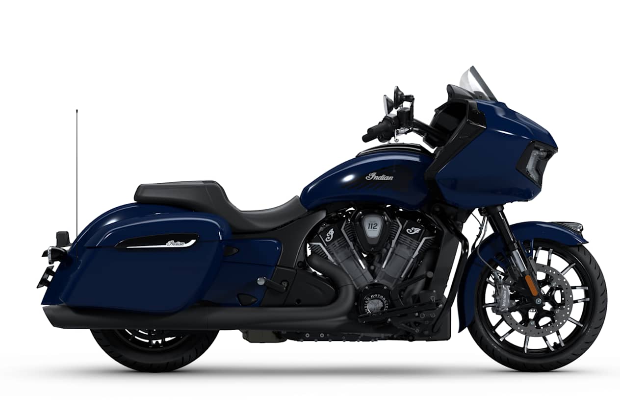Indian Challenger Dark Horse Powerplus 112 2025 Springfield Blue : profil