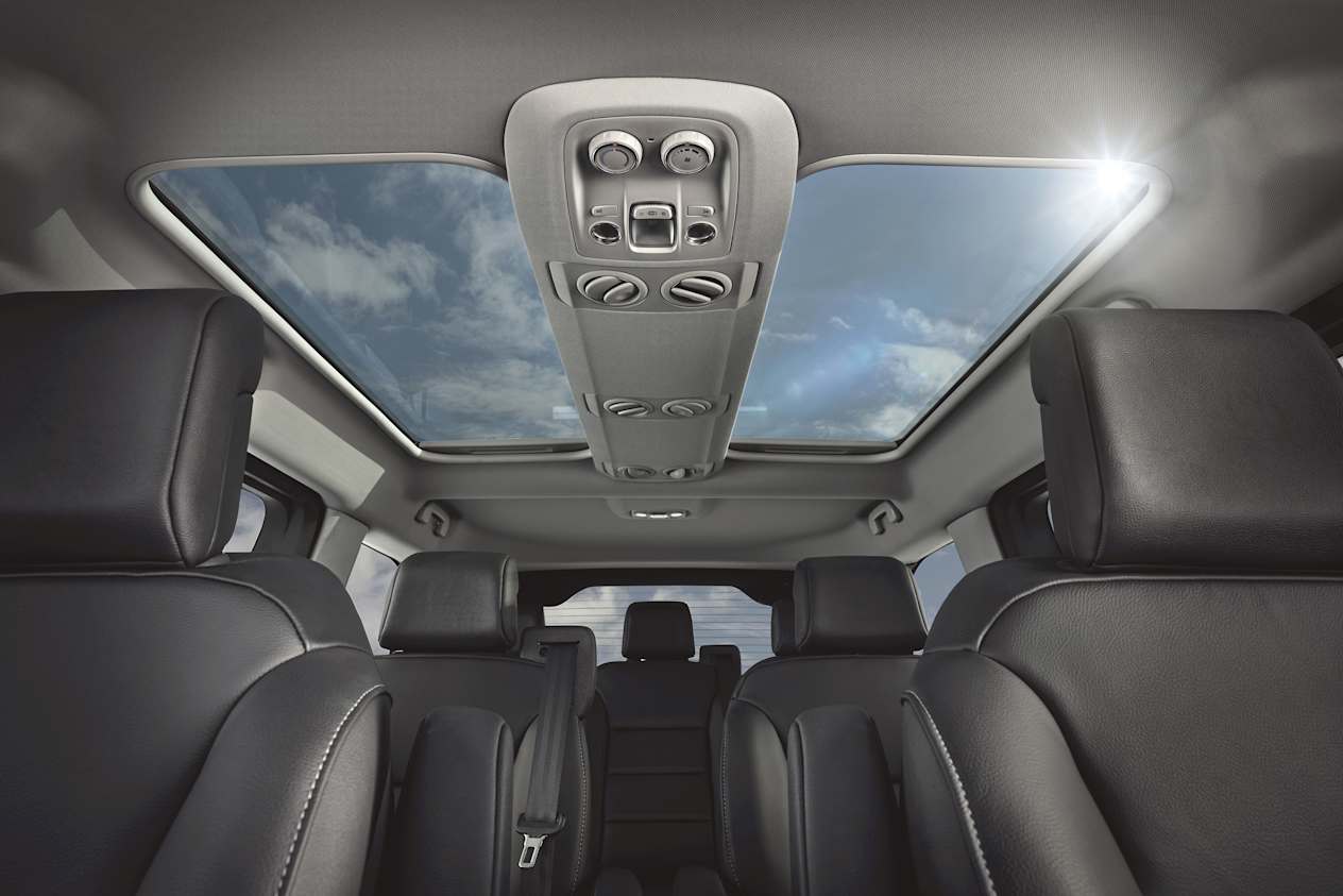 Fiat e-Ulysse : Panneaux vitrés et colonne d'aeration