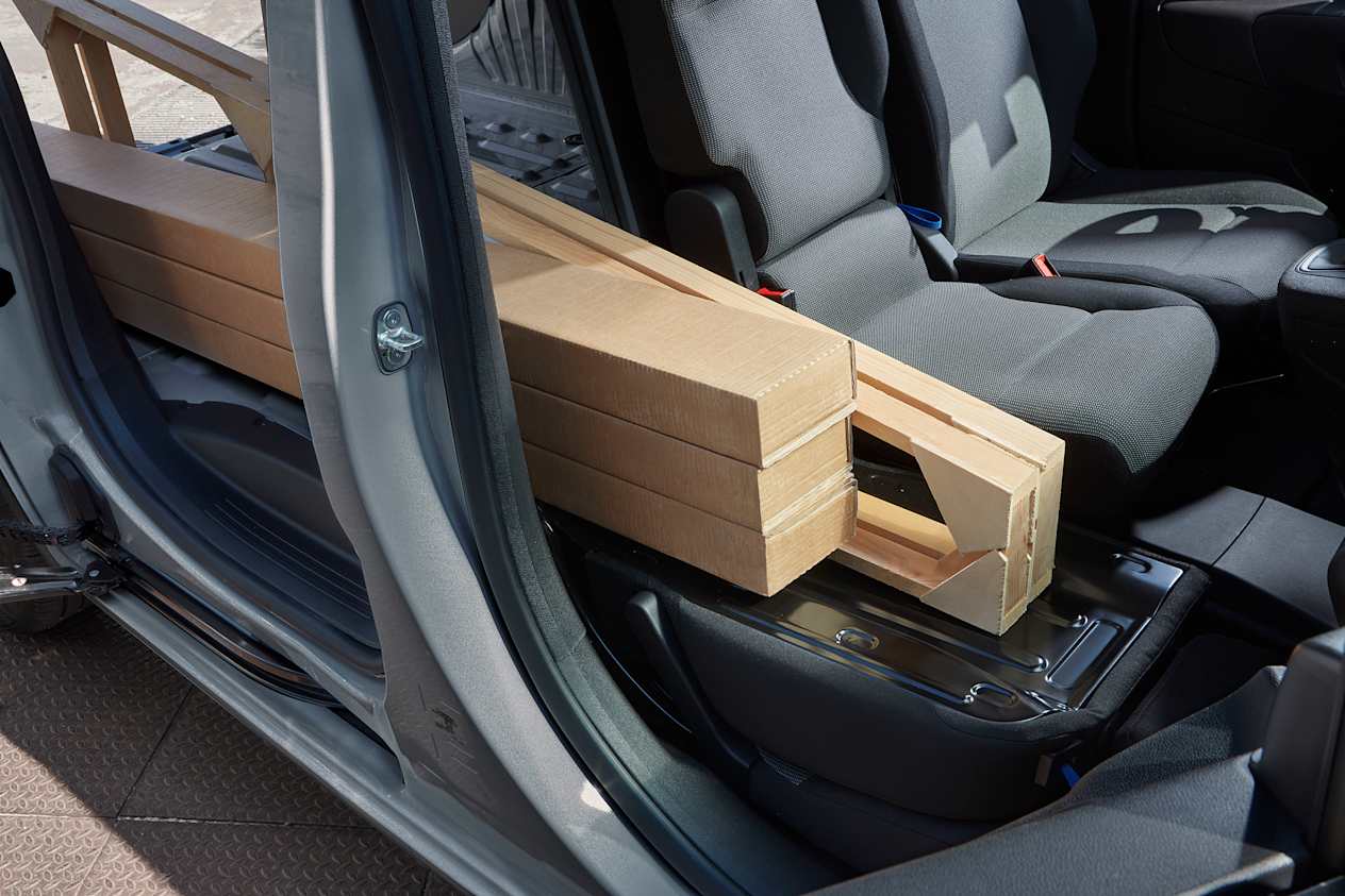 Fiat e-Doblo Cargo : Siège moduwork