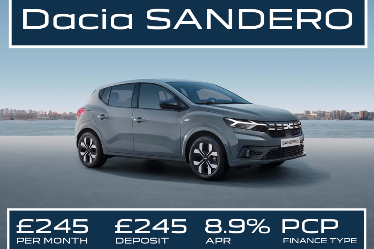 PCP: SANDERO Essential - £245 Per Month