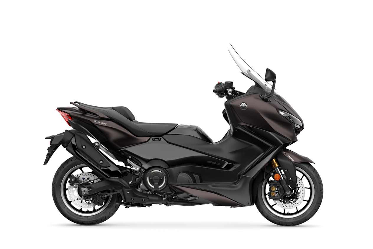 Yamaha TMAX Tech Max 2025 Dark Magma : profil