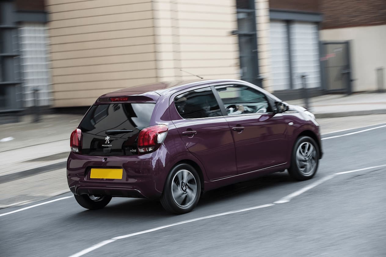 peugeot 108 demarrage pente