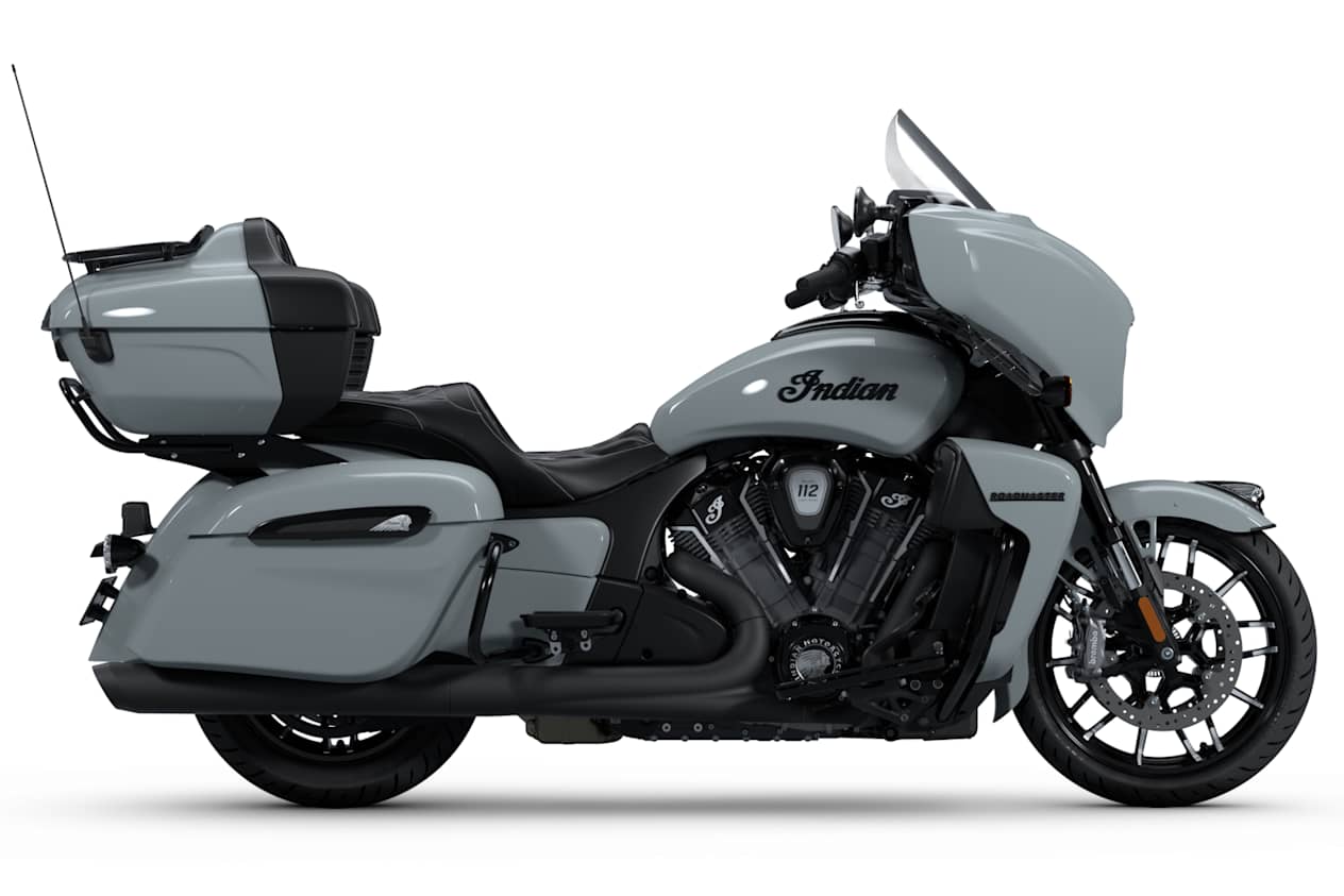 Indian Roadmaster Powerplus Dark Horse 2025 Storm Gray : profil