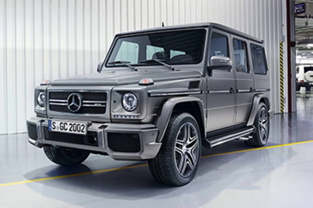  Trois-quart avant Mercedes Classe G