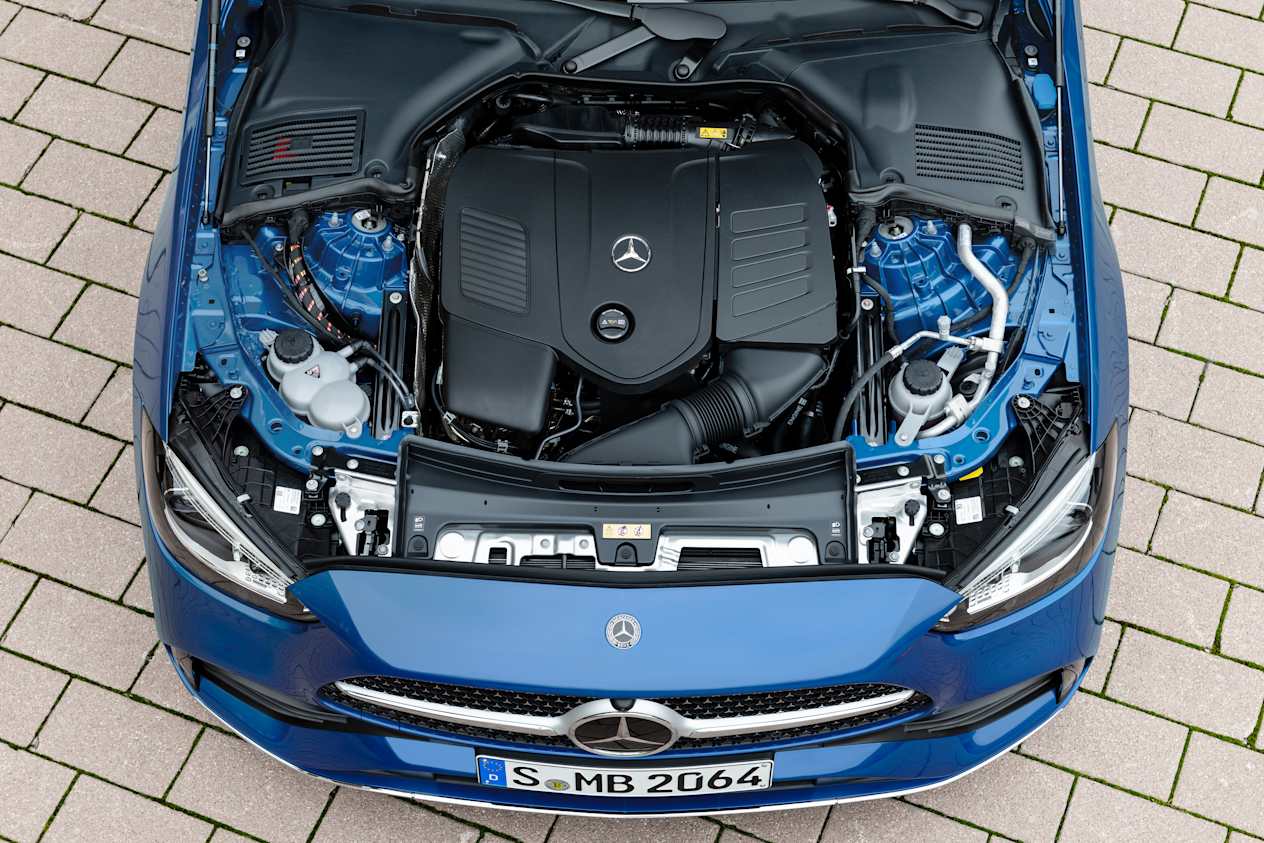 Nouvelle Mercedes-Benz Classe C 2021 moteur