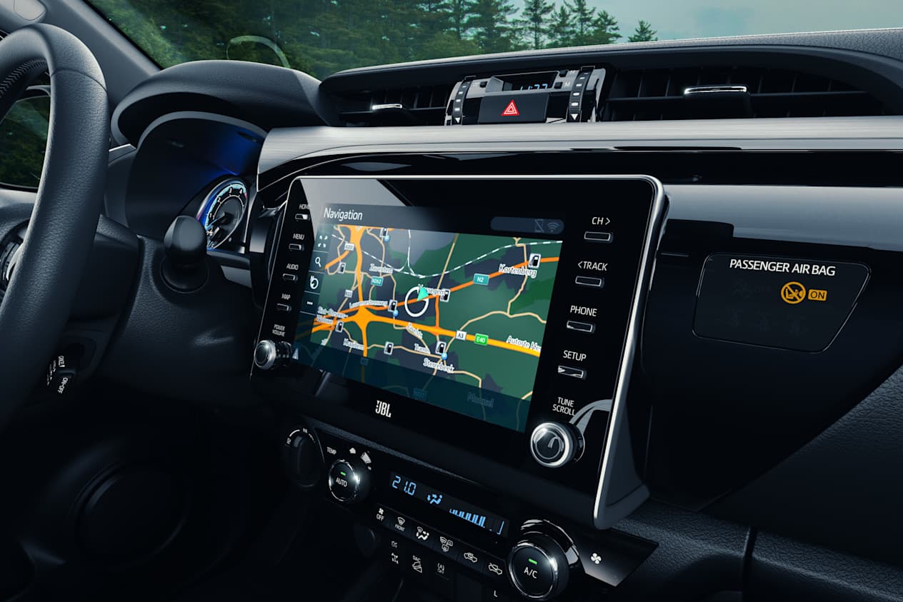 Toyota Hilux 2020 : écran tactile