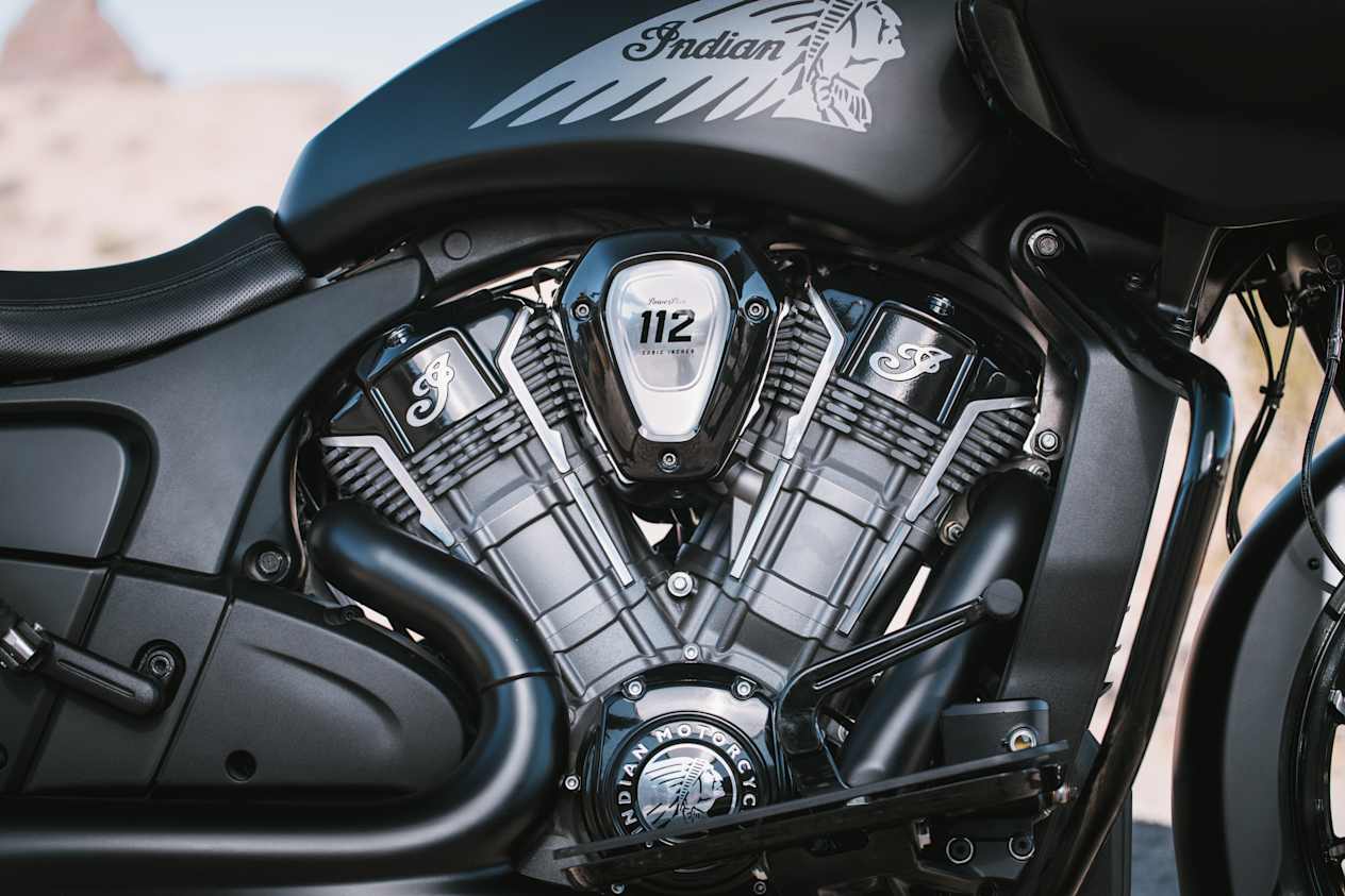 Indian Challenger Dark Horse Powerplus 112 2025 : détail moteur Powerplus 112