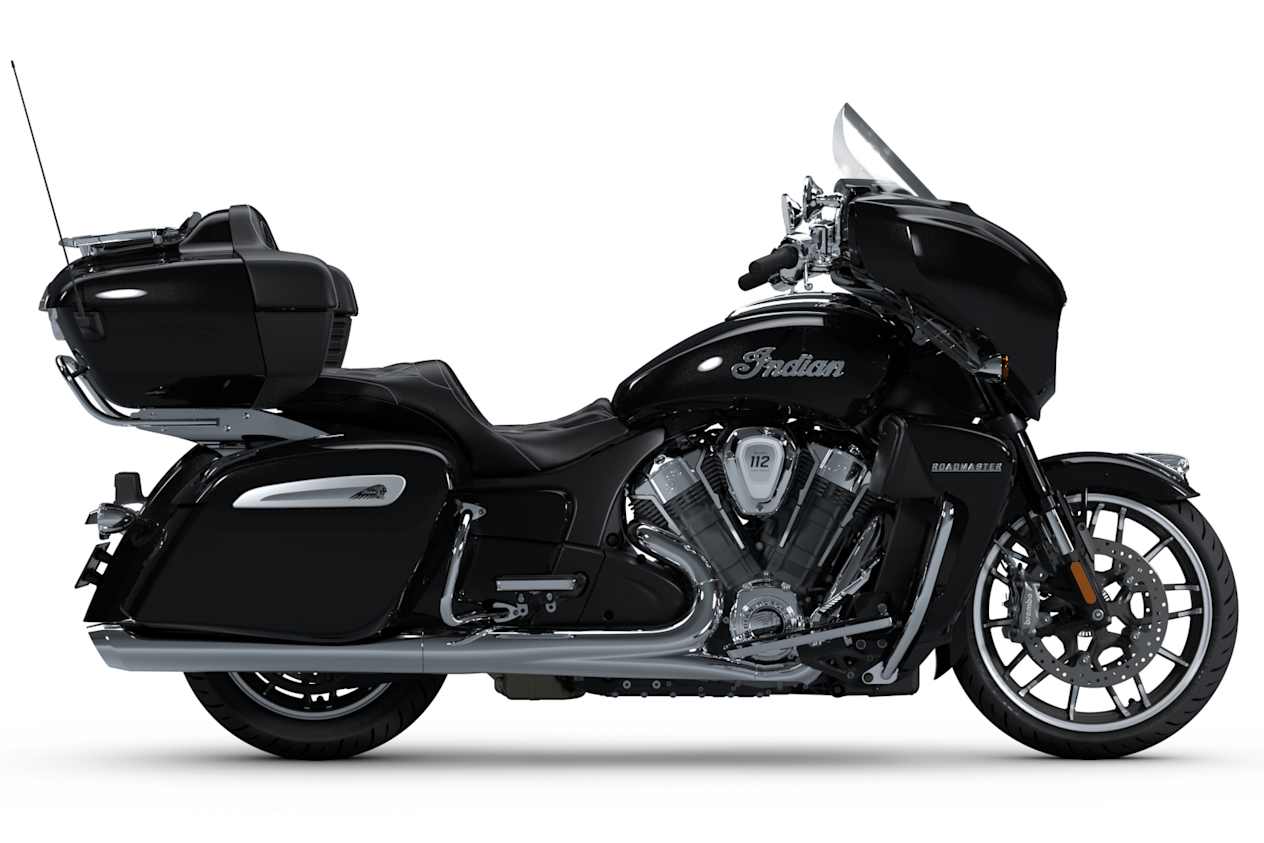 Indian Roadmaster Powerplus Limited 2025 Black Metallic : profil