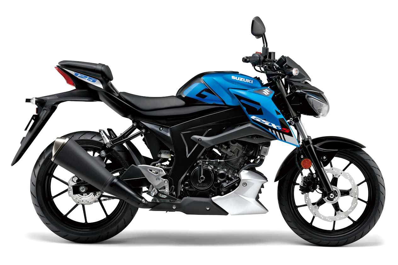 Suzuki GSX S125 bleu