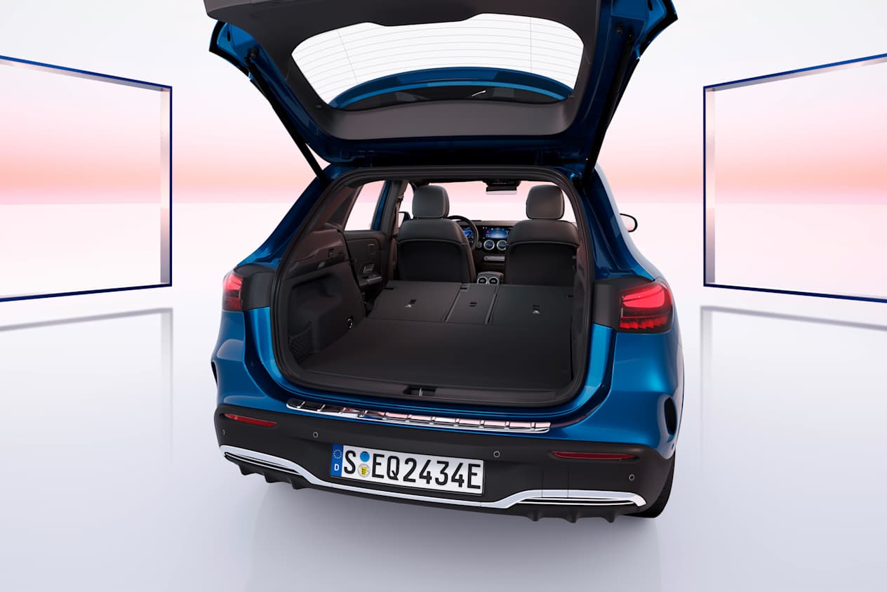 Mercedes EQA 2024 : coffre
