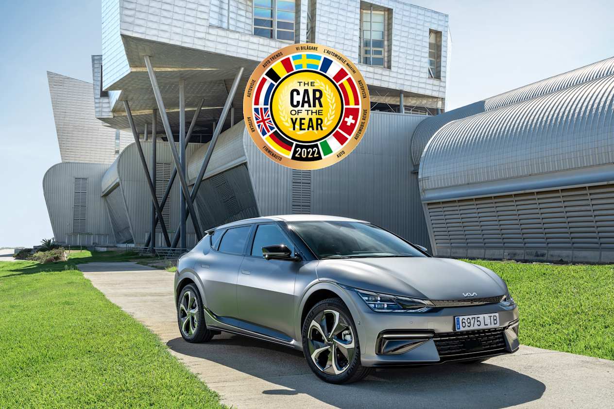 Kia EV6 élue voiture de l'année 2022