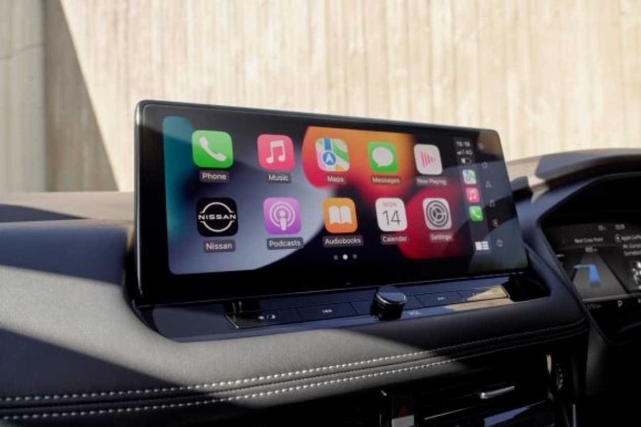 Nissan X-Trail Infotainment Screen