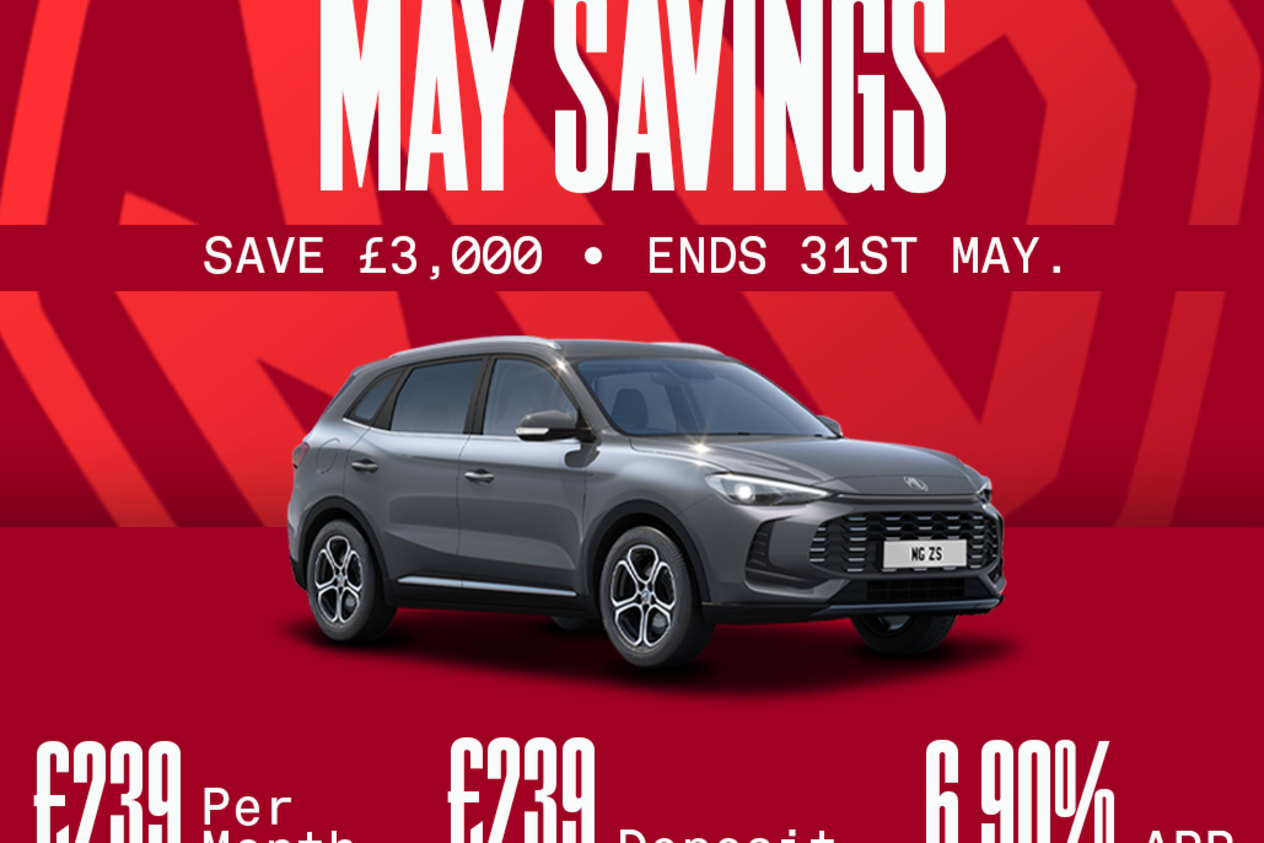 MAY SAVINGS! MG ZS SE - £239 Per Month!