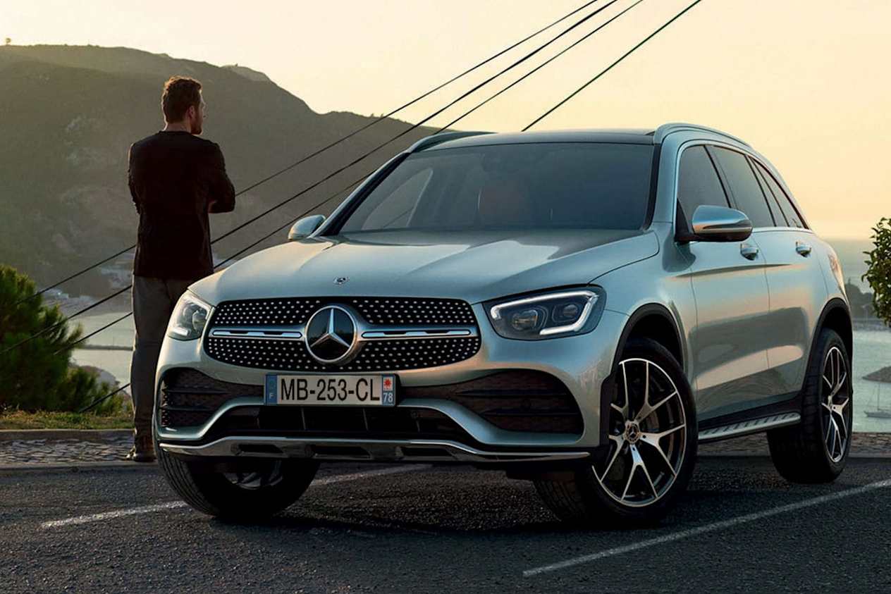 Avant de la Mercedes GLC
