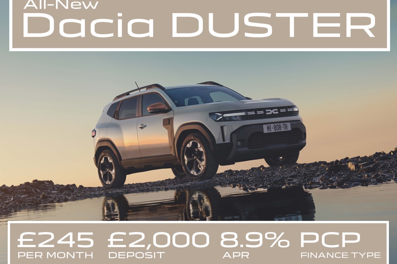 PCP: New DUSTER Essential Bi-Fuel - £245 Per Month