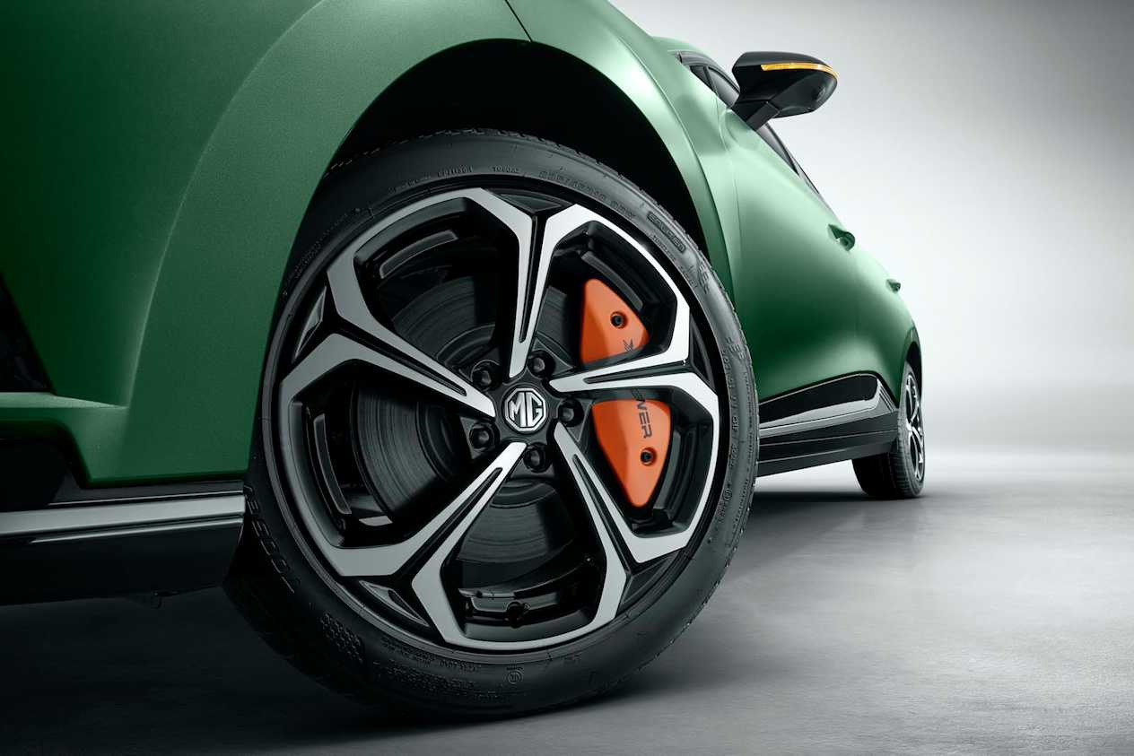 Alloy Wheel of a New MG4 EV XPower