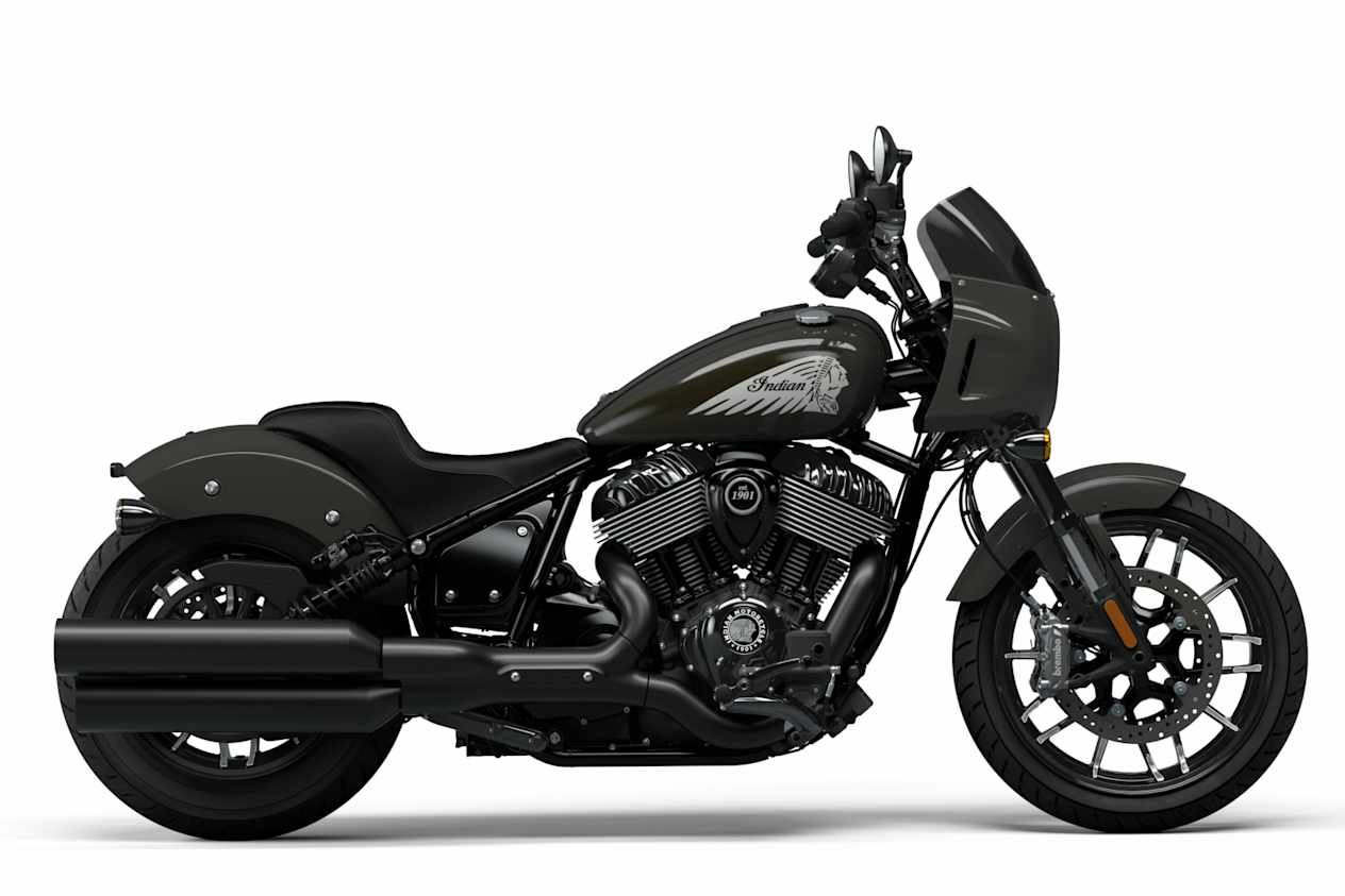 Indian Sport Chief 2025 Granite Gray : profil